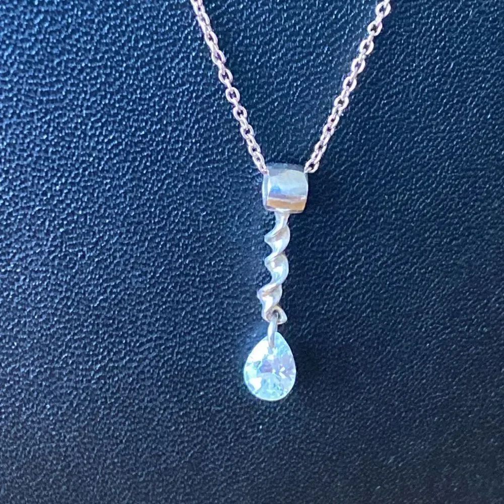Sterling  silver  necklace
